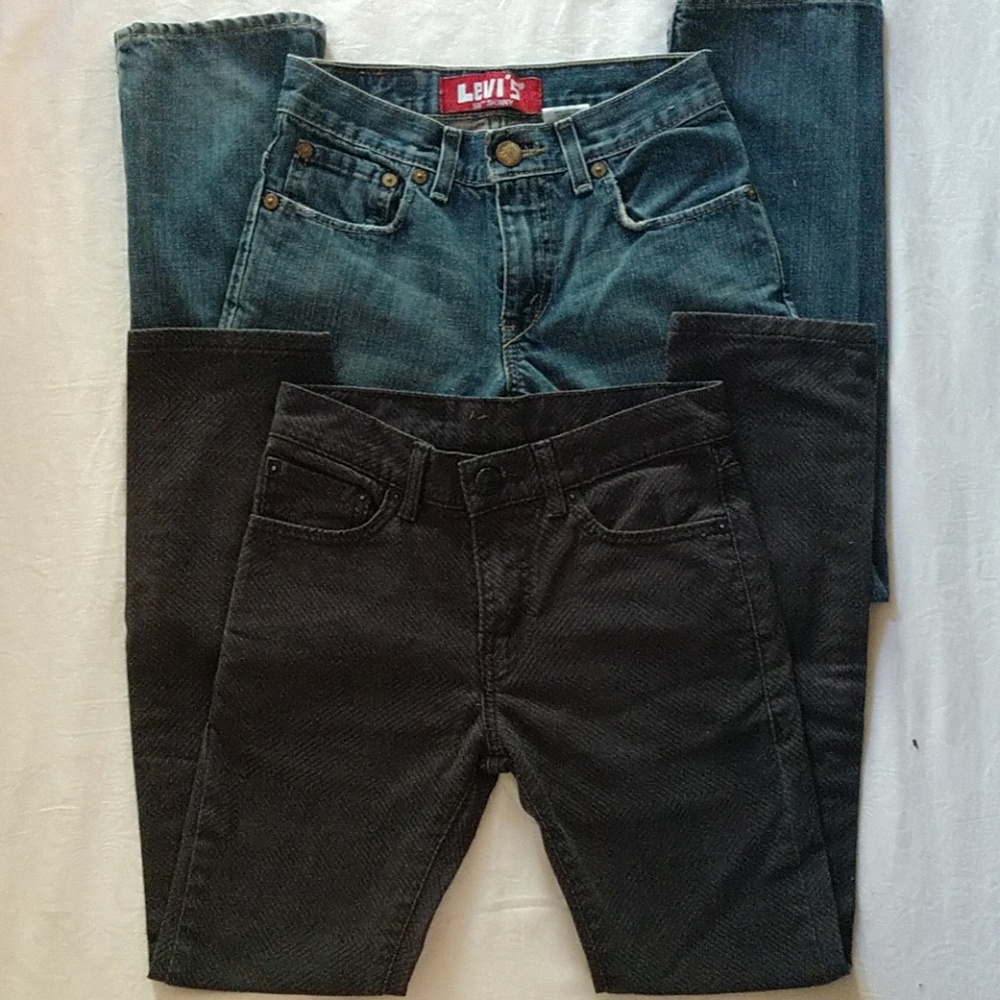 Levi's 511 and 510 skinny jeans (2 pairs)